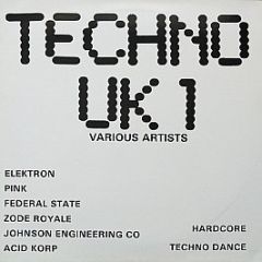Various Artists - Techno UK 1 - Warrior Records