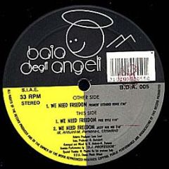 Antico - We Need Freedom (D.J. Professor's Remixes) - Baia Degli Angeli