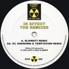 DJ Red Alert & Mike Slammer - In Effect - The Remixes - Slammin' Vinyl