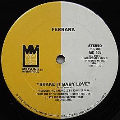 Ferrara - Shake It Baby Love / Love Attack - Midsong International