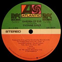 Yvonne Gage - Garden Of Eve - Atlantic