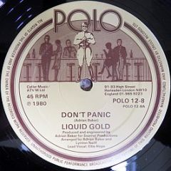 Liquid Gold - Don't Panic - Polo