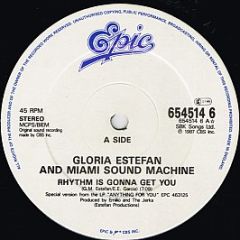 Gloria Estefan And Miami Sound Machine - Rhythm Is Gonna Get You - Epic