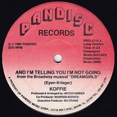 Koffie - And I'm Telling You I'm Not Going - Pandisc