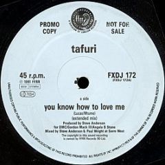 Tafuri - You Know How To Love Me - Ffrr