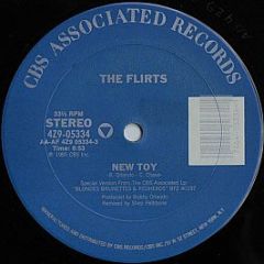The Flirts - New Toy - CBS Associated Records