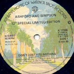 Ashford And Simpson - Don't Cost You Nothing - Warner Bros. Records
