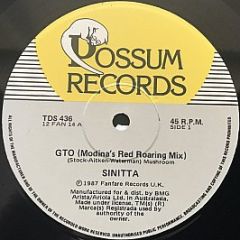 Sinitta - GTO (Modina's Red Roaring Mix) - Possum Records