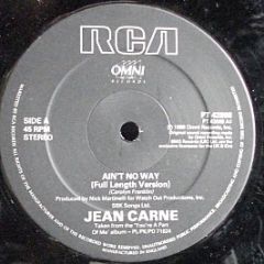 Jean Carne - Ain't No Way - RCA
