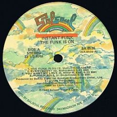 Instant Funk - The Funk Is On - Salsoul Records