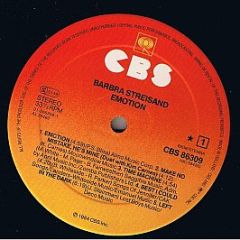 Barbra Streisand - Emotion - CBS
