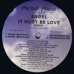 Angel  - It Must Be Love - Herbal House Records