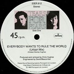 Tears For Fears - Everybody Wants To Rule The World (Urban Mix) - Mercury