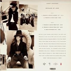 Janet Jackson - Because Of Love - Virgin Records America, Inc.