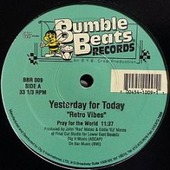 Yesterday For Today - Retro Vibes - Bumble Beats Records