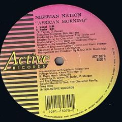 Nigerian Nation - African Morning - Active Records