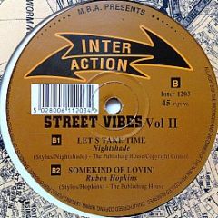 Various Artists - Street Vibes Vol II - Inter Action