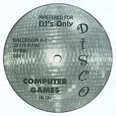Kraftwerk / Yellow Magic Orchestra - Tour De France / Computer Games EP - Ballroom Records
