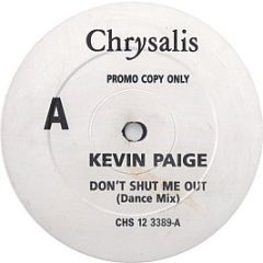 Kevin Paige - Don't Shut Me Out - Chrysalis