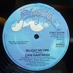Dan Hartman - Relight My Fire - Blue Sky