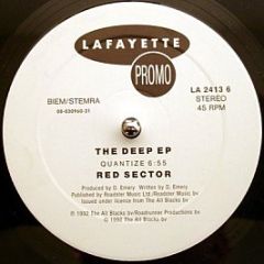 Red Sector - The Deep EP - Lafayette
