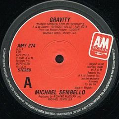 Michael Sembello - Gravity - A&M Records