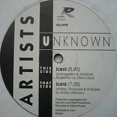 Artists Unknown - Iceni - Hilltop Records