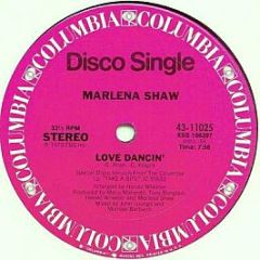 Marlena Shaw - Love Dancin' - Columbia