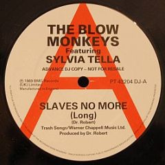 The Blow Monkeys,  Featuring Sylvia Tella - Slaves No More (Remix) - RCA