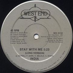 India - Stay With Me - West End