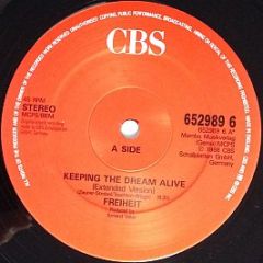 Freiheit - Keeping The Dream Alive - CBS