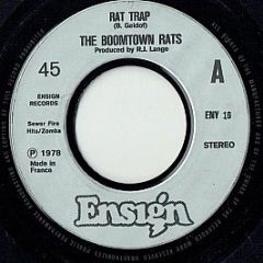 The Boomtown Rats - Rat Trap - Ensign