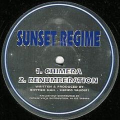 Sunset Regime - Chimera / Renumberation - Techno Regeneration Records