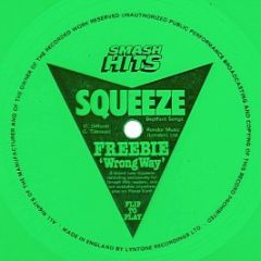Squeeze - Wrong Way (Green Vinyl) - Smash Hits! Magazine