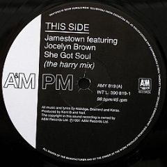 Jamestown Featuring Jocelyn Brown - She Got Soul - A&M PM