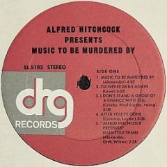 Alfred Hitchcock - Presents Music To Be Murdered By - DRG Records