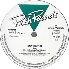 Boytronic - You (Special '86 Remix) - Rush Records