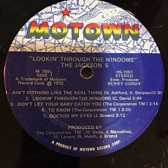 Jackson 5ive - Lookin' Through The Windows - Motown