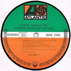 Steve Arrington - Dancin' In The Key Of Life - Atlantic