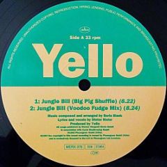 Yello - Jungle Bill - Mercury