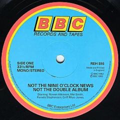 Not The Nine O'Clock News - Not The Double Album - Bbc Records