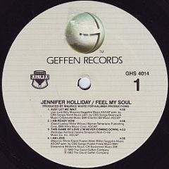 Jennifer Holliday - Feel My Soul - Geffen Records