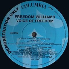 Freedom Williams - Voice Of Freedom - Columbia