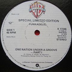 Funkadelic - One Nation Under A Groove - Warner Bros. Records