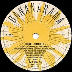 Bananarama - Cruel Summer - London Records