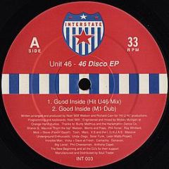 Unit 46 - 46 Disco EP - Interstate Records