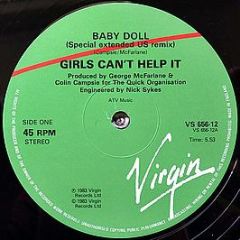 Girls Can'T Help It - Baby Doll - Virgin