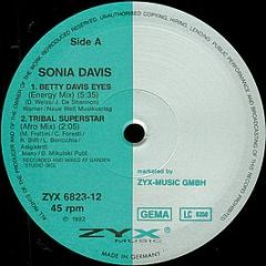 Sonia Davis - Betty Davis Eyes - ZYX Music