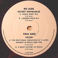 Secret Knowledge V Youth - The McLaren Mixes - NO!
