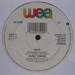Carly Simon - Why (Extended Version) - WEA